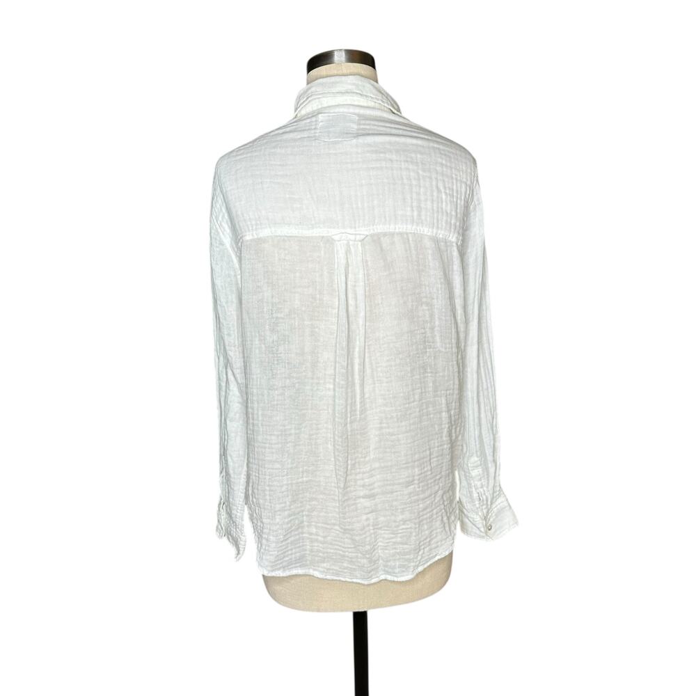 Rails White Ellis Long Sleeve Button Down Shirt W… - image 3
